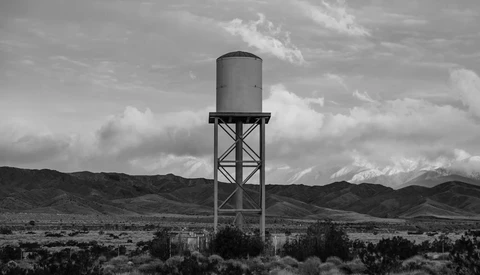 How Did Some Black and White Photos of Water Towers Transform Photography?