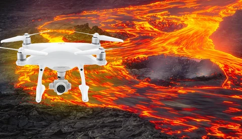 Incredible Abstract Lava Drone Photography in Iceland
