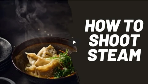 How To Capture Steam and Smoke in Food Photography