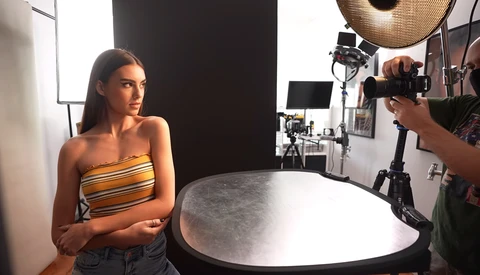 An Unusual Way to Use a Beauty Dish