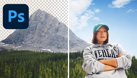 How to Create a Realistic Sky Replacement Using Photoshop's AI Tools
