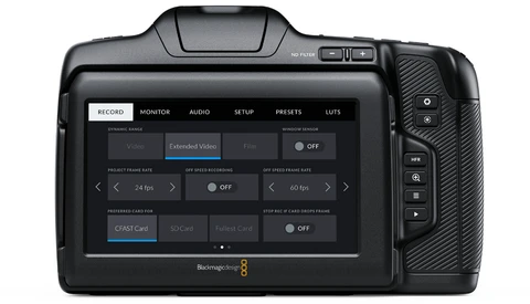 Blackmagic Pocket Cinema Camera 6k Pro LCD Screen White Balance Hack