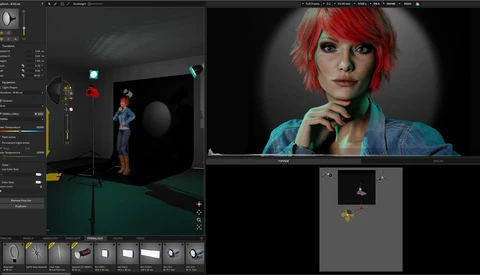 A Portrait Studio on Your Desktop