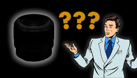 Illustration of a confused man in business attire gesturing toward a large black cylindrical object with question marks.