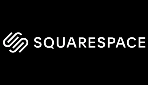 Logo for Squarespace website builder platform