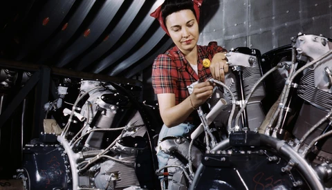 Rosie the Riveter Was the Wrong Woman for Thirty Years, and a Caption Glued to the Back of a Press Print Fixed It