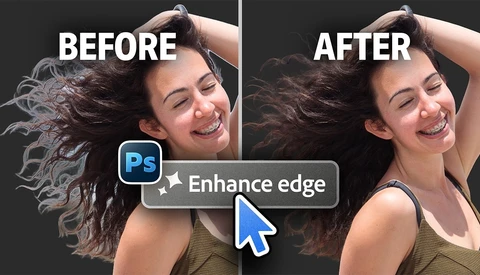 The Automatic Halo Fix in Photoshop, Tested on Real Hair