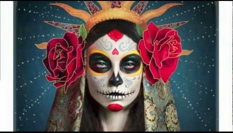 View Sugar Skull Retouching Video by Julia Kuzmenko McKim