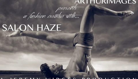 View A fashion creative with Salon Haze by Arthur Ward