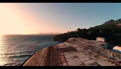 View The Mediterranean Sky shipwreck by Bill Peppas