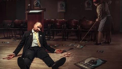 View Behind the scenes of "Politricks" by Juhamatti Vahdersalo