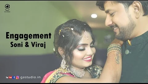 View Best Cinematic Engagement Teaser | Highlight | Soni & Viraj | Ga Studio | by Deepak Kushwaha
