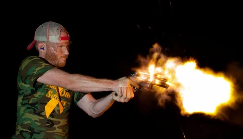 [Death Wish] How To Dangerously Photograph Gun Muzzle Blasts