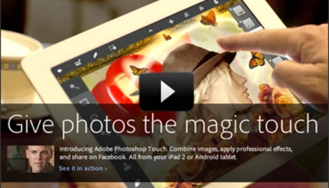 [News] Photoshop Touch Now Available for iPad 2