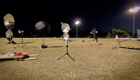 [BTS Video] Dean Bradshaw Lights And Composites A Variety Of Athletes