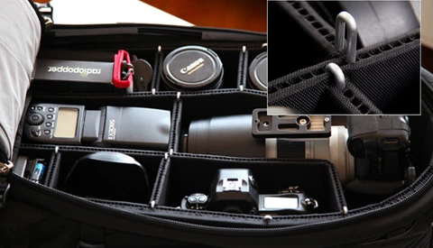 [Gear] Camera Bag Padding that Eliminates Velcro