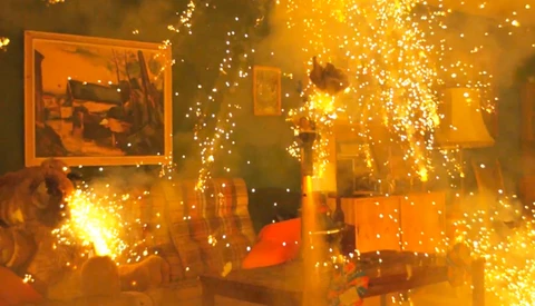 [Video] Indoor Fireworks and Other Insane Acts at 2500fps