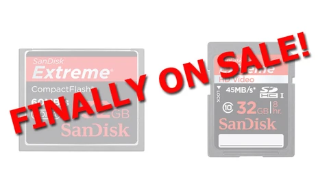 [Crazy Deals] Sandisk 32GB Memory Cards On Sale Today Only