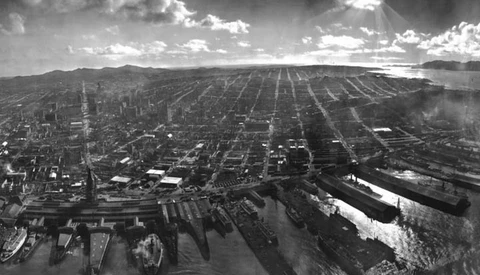 [Pano] Incredible Panorama of San Francisco After The 1906 Earthquake
