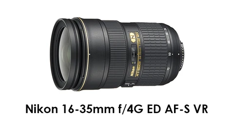 Nikon 16-35mm f/4G AF-S VR