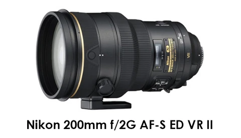 Nikon 200mm f/2G AF-S ED VR II