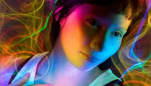 Light Painting Portrait Photographer on America’s Got Talent
