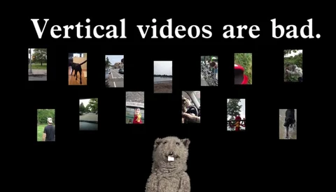 Just Say NO To Vertical Videos