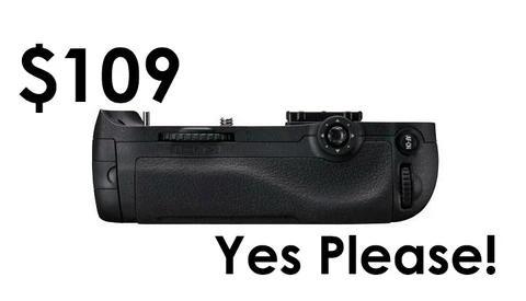 The First Knockoff D800 MB-D12 Grip Has Arrived