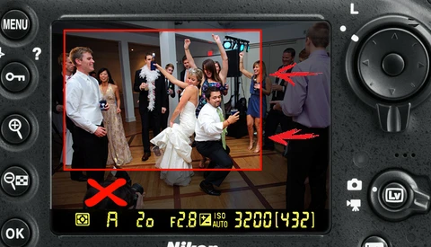 How Cropping In Camera Can Improve Your Wedding Photography