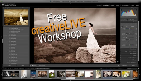 Jared Platt's Free Lightroom 4 Workflow On CreativeLIVE