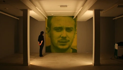 The Process Of How These Grass Portraits Were Made Through Photosynthesis