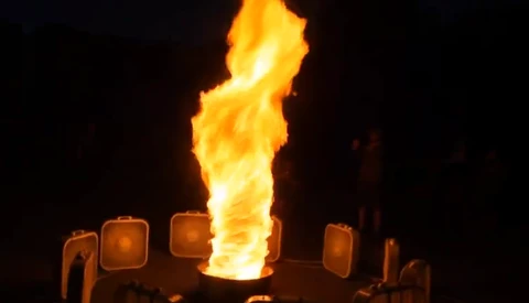 Very Cool Special Effect: Fire Tornado