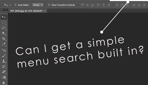 A Cry for a Built In Menu Search!