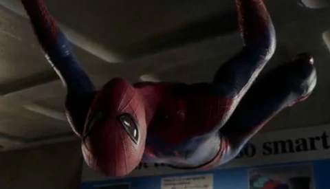 BTS On An All CG Scene From The Amazing Spider-Man
