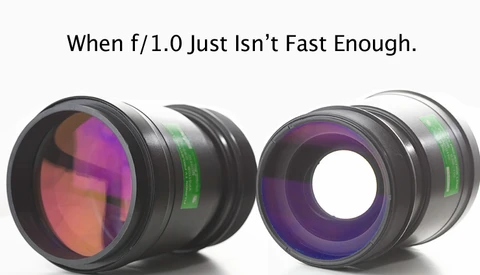 What One Photographer Did When f/1.0 Just Wasn't Fast Enough