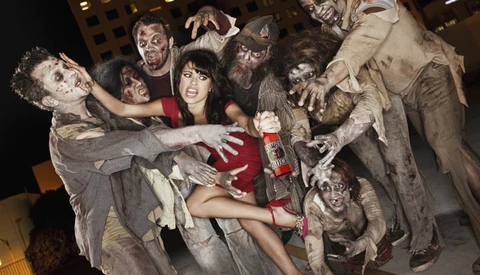 Shooting Zombies Through A Car