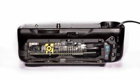 Camera Pi - DIY Computer Tucked Inside Of A DSLR Battery Grip
