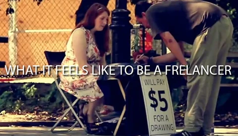 Social Experiment - What It Feels Like To Be A Freelancer
