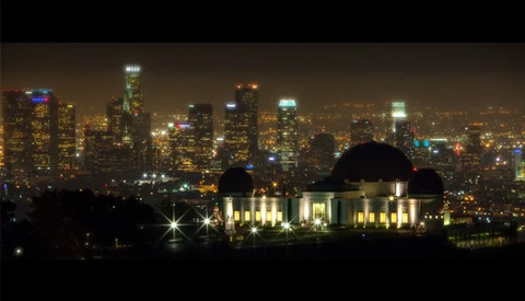 Nightfall in Los Angeles - Timelapse