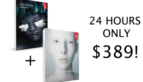 [Updated- It's Back!] Raging 24 Hour Deal: Photoshop CS6 + Lightroom 4 for $389