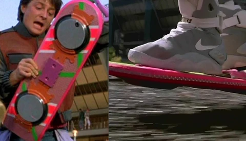 Behind the Scenes of Back To The Future Hoverboarding