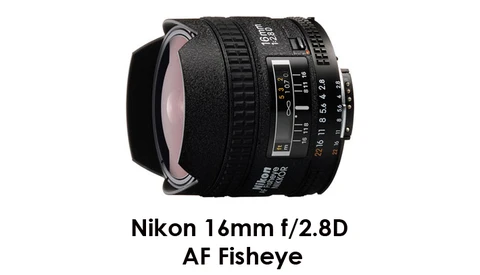 Nikon 16mm f/2.8D AF Fisheye