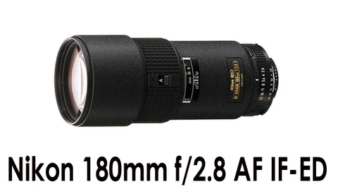 Nikon 180mm f/2.8D AF IF-ED