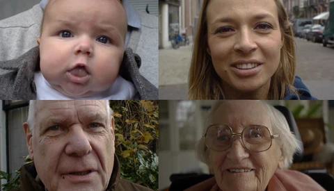 '100' Showcases People From Age 0 to 100 In Just 150 Seconds 