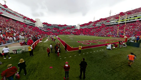 Arkansas Razorbacks Gigapixel Stadium Panorama