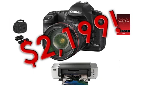Smoking Hot Deal On 5d Mark II Kit With 24-105 and Printer At B&H: Only $2199!