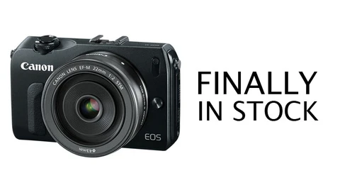 Canon EOS M Finally  Makes Its Appearance 