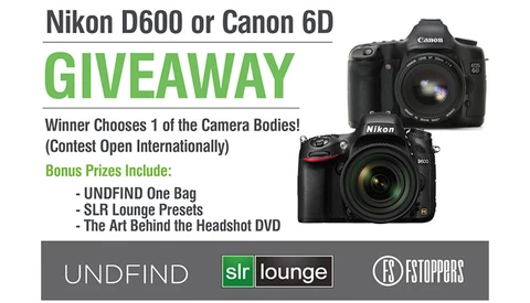 Win a Canon 6D or Nikon D600