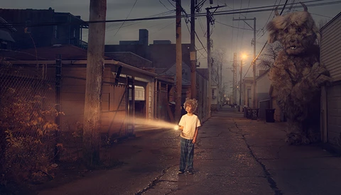Behind the Scenes Photographing an Imaginary Friend