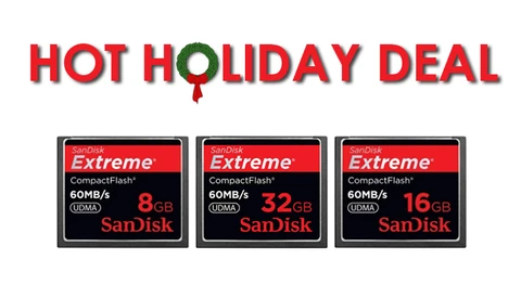 Up To 70% Off SanDisk Compact Flash Memory Cards